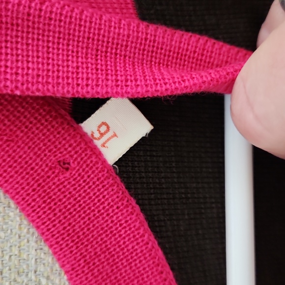 Vintage Goldworm Wool Dress Size 16 - Picture 12 of 15